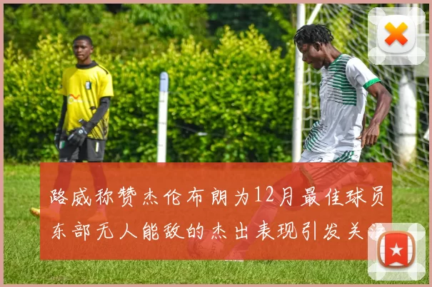 路威称赞杰伦布朗为12月最佳球员东部无人能敌的杰出表现引发关注